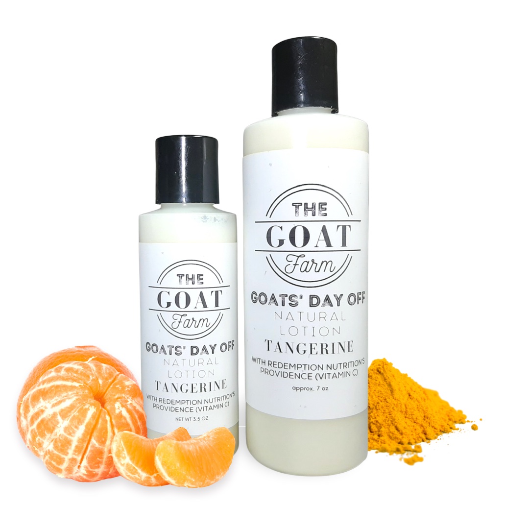Goats Day Off Natural Tangerine Essential Oil Lotion